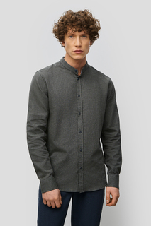 Рубашка мужская Baon B6622011 серая M