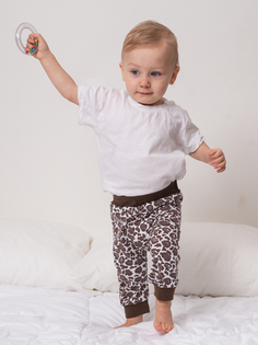 Брюки детские КотМарКот 5080942 Цвет белый размер 86