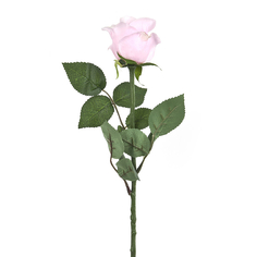 Цветок искусственный на ножке Роза розовая Gloria Garden 54 см 9180073