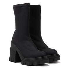 Полусапоги женские Bronx 34259-S черные 37 EU