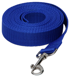 Поводок 1,2 м х 3 см, синий Пижон