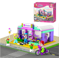 Конструктор Sluban Розовая мечта Салон красоты, 243 детали Junfa Toys