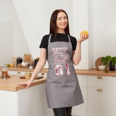 Этель Фартук Этель Best in the kitchen 60х70 см, 100% хлопок, репс 210 г/м2
