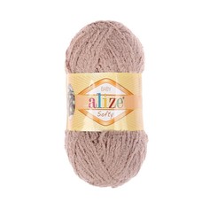 Пряжа Softy 100% микрополиэстер 115м/50гр (617 бежевый) Alize