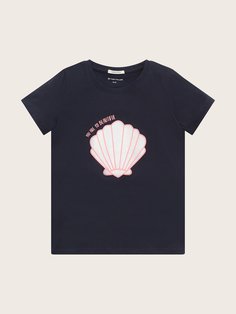 Футболка детская TOM TAILOR 1031830-10668 синий, 128