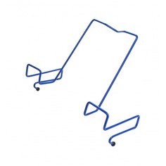 GLOBUS Подставка для книг, металлическая, для парт толщиной до 20 мм, синяя Глобус