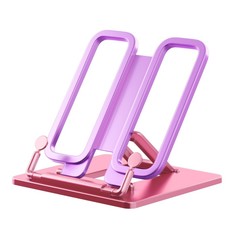 ErichKrause Подставка для книг ErichKrause Base, Candy, пластиковая, розовая с фиолетовым