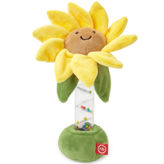 Игрушка-шуршалка детская Happy Baby погремушка цветочек подсолнух 330713