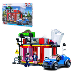 Конструктор Sluban Город Автосалон 302 детали Junfa Toys