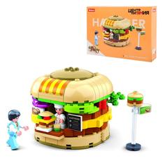 Конструктор Sluban Мини-кафе Гамбургер 276 деталей Junfa Toys