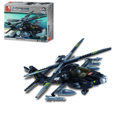 Конструктор Sluban Армия Боевой вертолет 293 детали Junfa Toys