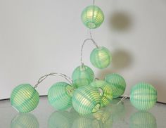Светодиодная гирлянда ДЗЕН-ТАЙМ, бирюзовая, 10 тёплых белых LED-огней, 1.35+3 м, прозрачны Star Trading
