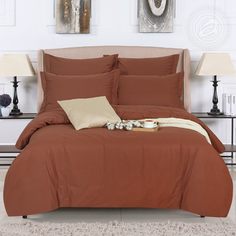 Пододеяльник поплиновый АРТПОСТЕЛЬ Коричневый арт. 9752 1,5-спальный 215x145