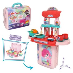 Игровой набор с аксессуарами "Волшебная кухня", в чемодане, My little pony Hasbro