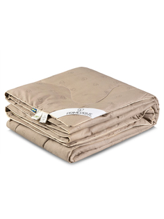 Одеяло Prime Prive Camel 140х205 см верблюжья шерсть в хлопковом тике, всесезонное