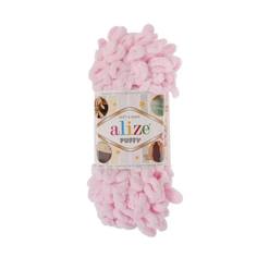 ALIZE Пряжа "Puffy" 100 % микрополиэстер 9м/100г (31 детс. розовый)