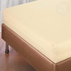 Простыня на резинке поплиновая АРТПОСТЕЛЬ Шампань арт. 944 160x200