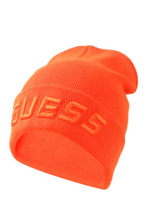 Шапка бини женская Guess V2BZ04 Z32S0, оранжевый