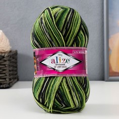 Пряжа "Superwash comfort socks" 75% шерсть, 25% полиамид 420м/100гр (2696) Alize