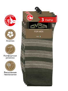 Комплект носков Omsa OMSA STYLE 504 kaki 39-41