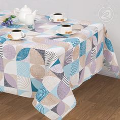 Скатерть столовая АРТПОСТЕЛЬ Марципан 150x220