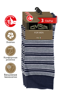 Комплект носков Omsa OMSA STYLE 503 blu 39-41