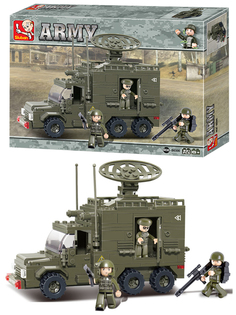 Конструктор Sluban Армия Боевой вертолет 231 деталь Junfa Toys