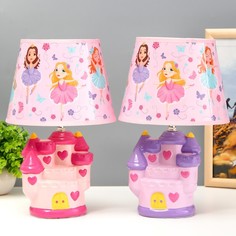 RISALUX Настольная лампа "Замок принцессы" Е14 15Вт МИКС 20х20х31 см