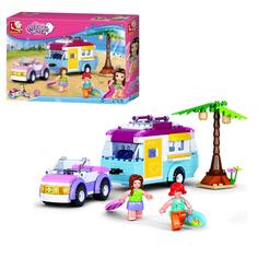 Конструктор Sluban Розовая мечта Поездка на море 272 детали Junfa Toys