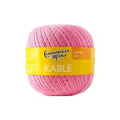 Семеновская пряжа Пряжа Kable (Кабле) 100% хлопок 430м/100гр ярк.роз_x1 (30079)
