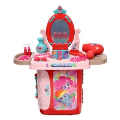 Столик с зеркалом, игровой модуль парикмахера в чемодане "Самая стильная", My little pony Hasbro