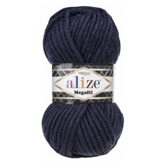 ALIZE Пряжа "Superlana megafil" 25% шерсть, 75% акрил 55м/100 гр (58)