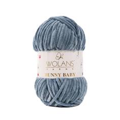 Wolans Пряжа "Bunny Baby" 100% полиэстер 120м/100гр (30 джинс)