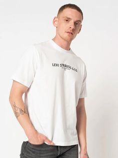 Футболка мужская Levis 16143-0194 белая L Levis®