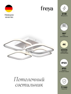 Потолочный светильник Freya Gritta FR10018CL-L51W