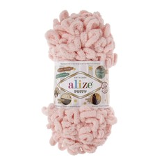 ALIZE Пряжа "Puffy" 100 % микрополиэстер 9м/100г (340 св. розовый)
