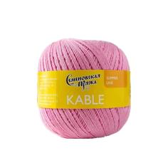 Семеновская пряжа Пряжа Kable (Кабле) 100% хлопок 430м/100гр розов_x1 (30020)