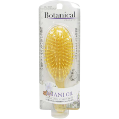 Щетка Ikemoto для ухода за поврежденными волосами Botanical Amani Oil с маслом льна