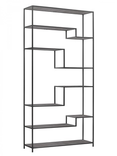 Стеллаж JAQLENE, черный, керамика Antracite Green Ween