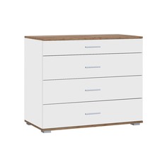 Комод Афина, 922х426х760, Дуб крафт золотой/Белый No Brand