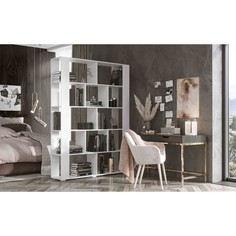 Стеллаж-перегородка Ольга, 1500х330х2036, Белый No Brand