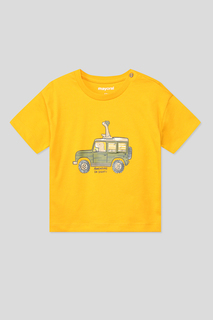 Футболка детская Mayoral 1029 янтарный, 86
