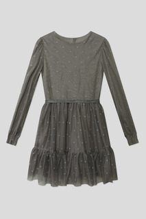 Платье детское Mayoral 7937 темно-серый, 128