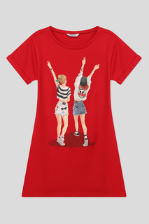 Платье детское Mayoral 6931 красный, 128