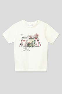 Футболка детская Mayoral 3003 бежевый, 122