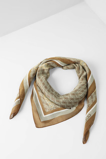 Платок женский Guess AW9105 VIS03 коричневый, 117х117 см