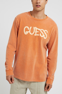 Свитшот мужской Guess M3RI1T KBDL0 оранжевый 2XL