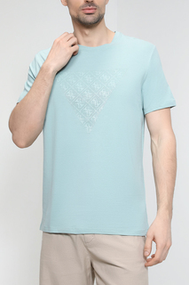Футболка мужская Guess M3GI33 голубая XL