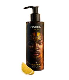 Масло массажное OSHUN SENSUAL LEMON 200 мл