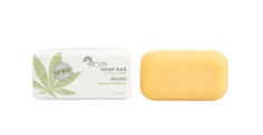 Мыло ARYA HOME COLLECTION Citrus & Hemp ароматерапевтическое с маслом семян конопли, 250 г
